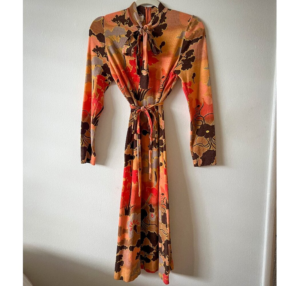 Goldworm Vtg 60s 70s - Psychedelic, Mod & Rare - 100% Virgin Merino Wool